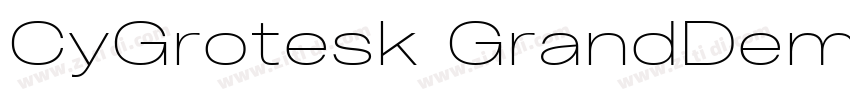 CyGrotesk GrandDemi字体转换 CyGrotesk GrandDemi字体转换